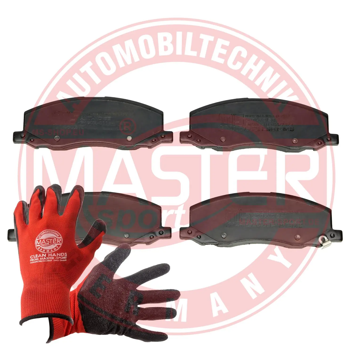 MASTER-SPORT GERMANY fékbetétkészlet, tárcsafék - 13046027542N-SET-MSP - TothCarparts