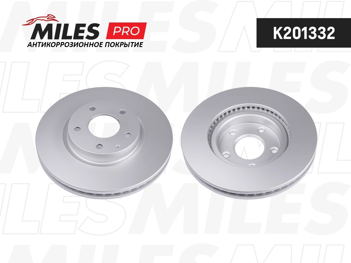 MILES féktárcsa - K201332 - TothCarparts