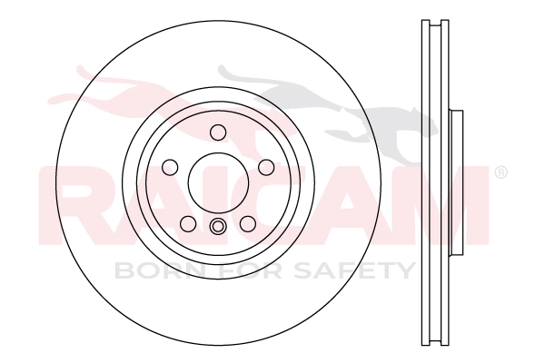 RAICAM féktárcsa - RD01586R - TothCarparts