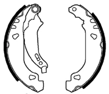 ABTEX fékpofakészlet - ABS3482 - TothCarparts