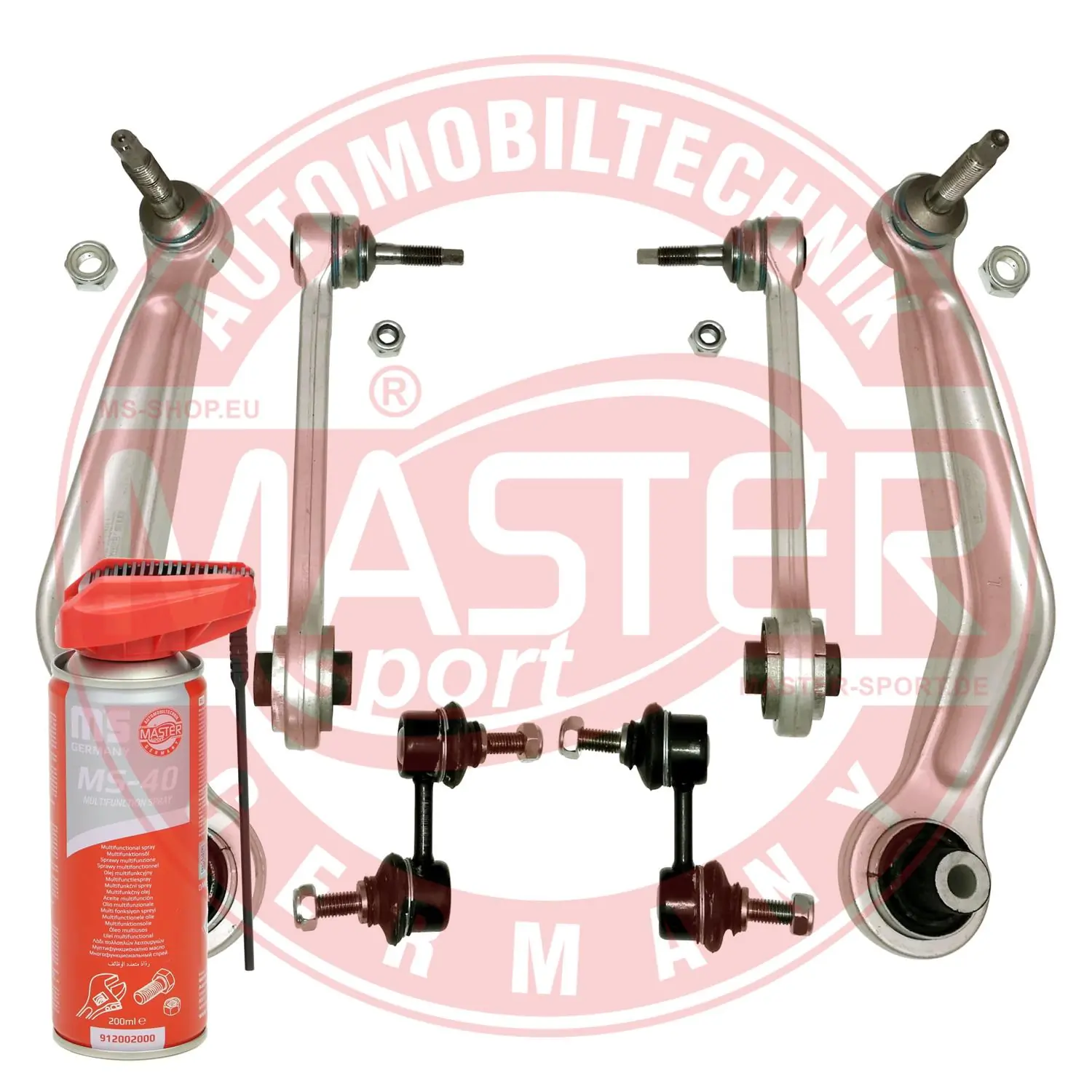 MASTER-SPORT GERMANY Vezetőkarkészlet, kerékfelfüggesztés - 36860-KIT-MSP - TothCarparts
