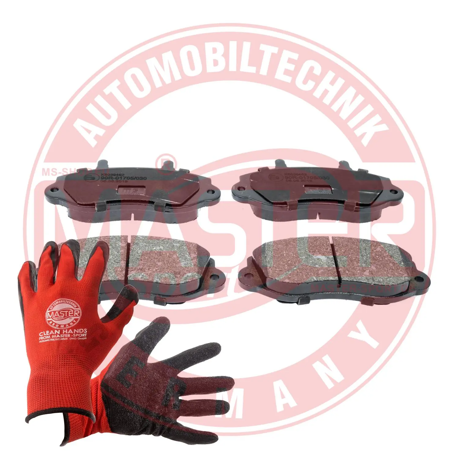MASTER-SPORT GERMANY fékbetétkészlet, tárcsafék - 13046039462N-SET-MSP - TothCarparts
