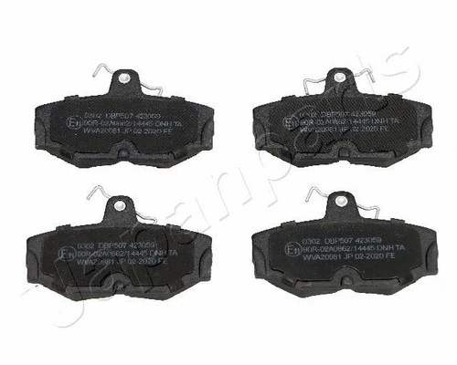 PEMEBLA fékbetétkészlet, tárcsafék - JAPPP-0302AF - TothCarparts
