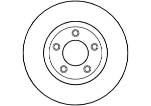 ABTEX féktárcsa - BD1215V - TothCarparts