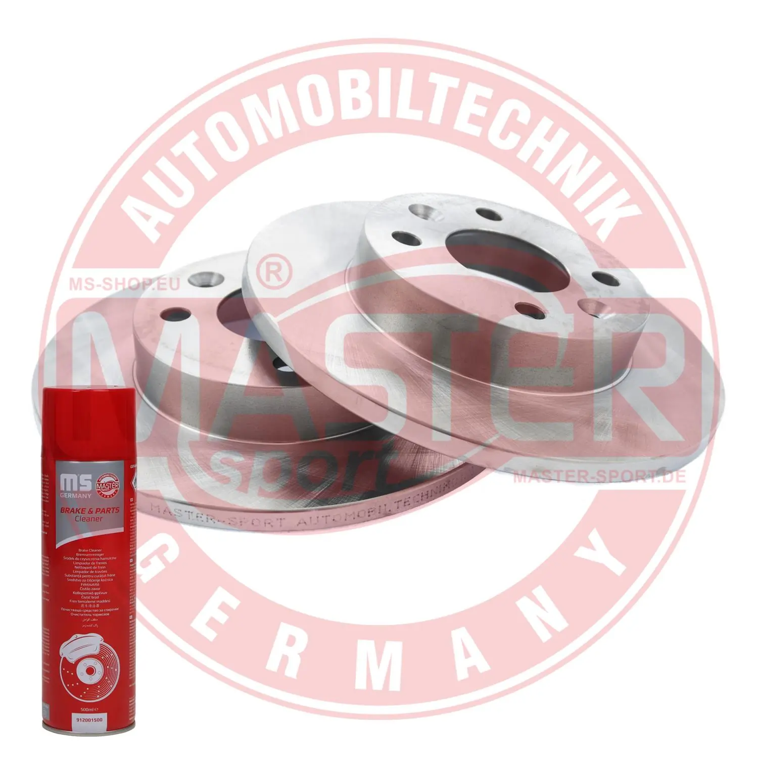 MASTER-SPORT GERMANY féktárcsa - 24011201161-SET-MSP - TothCarparts