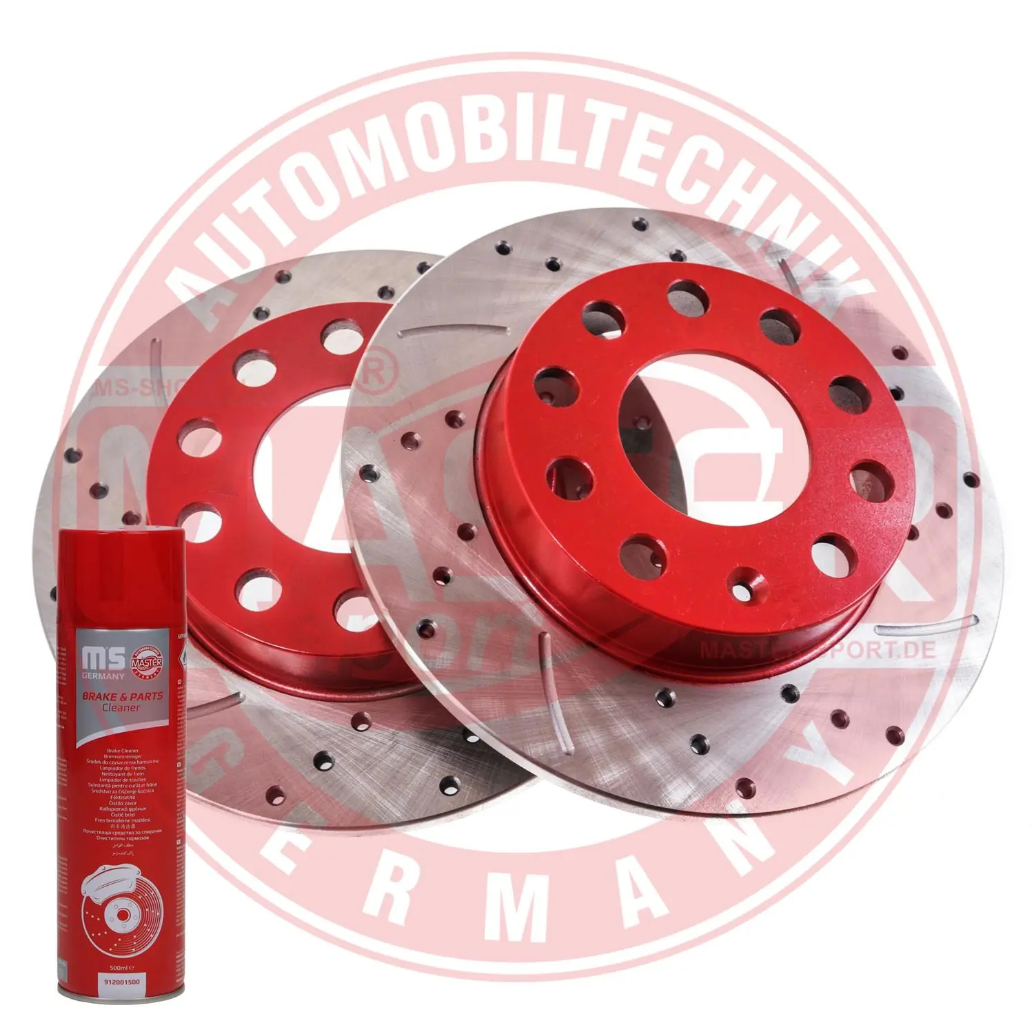 MASTER-SPORT GERMANY féktárcsa - 24011002611SE-SET-MSP - TothCarparts