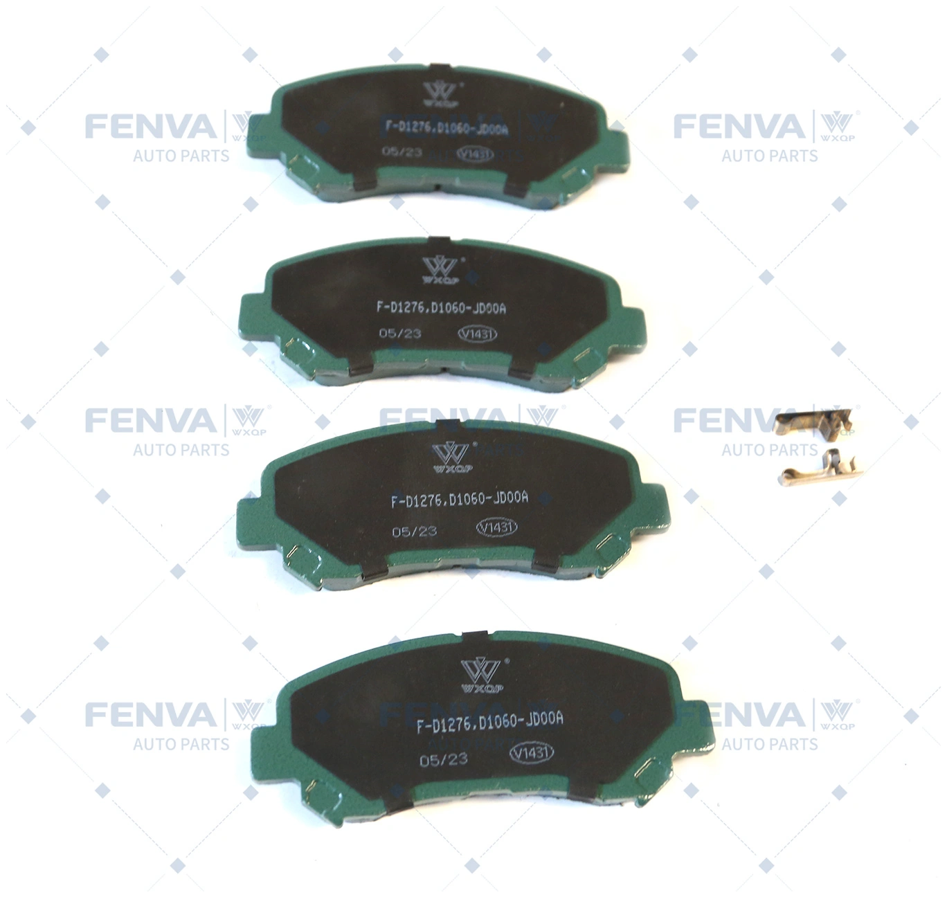 WXQP fékbetétkészlet, tárcsafék - 30875 - TothCarparts