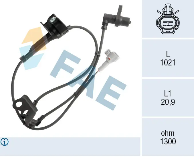 FAE érzékelő, kerékfordulatszám - 78562 - TothCarparts