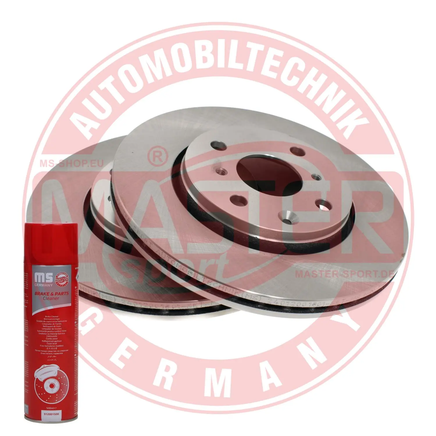 MASTER-SPORT GERMANY féktárcsa - 24012001801-SET-MSP - TothCarparts