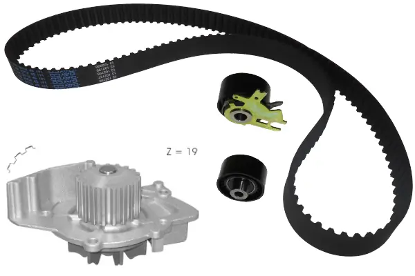 TECDRIVE Vízpumpa + fogasszíj készlet - TKPE0009 - TothCarparts