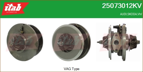 ITAB AUTOMOTIVE Törzscsoport, turbótöltő - 25073012KV - TothCarparts