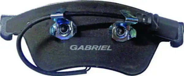 GABRIEL (India) fékbetétkészlet, tárcsafék - AM-BP363048F - TothCarparts