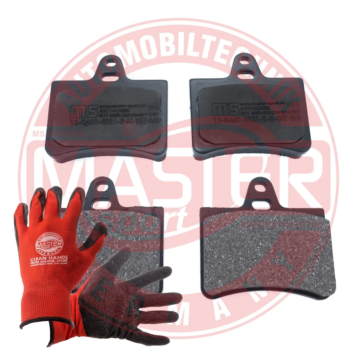 MASTER-SPORT GERMANY fékbetétkészlet, tárcsafék - 13046049212N-SET-MSP - TothCarparts