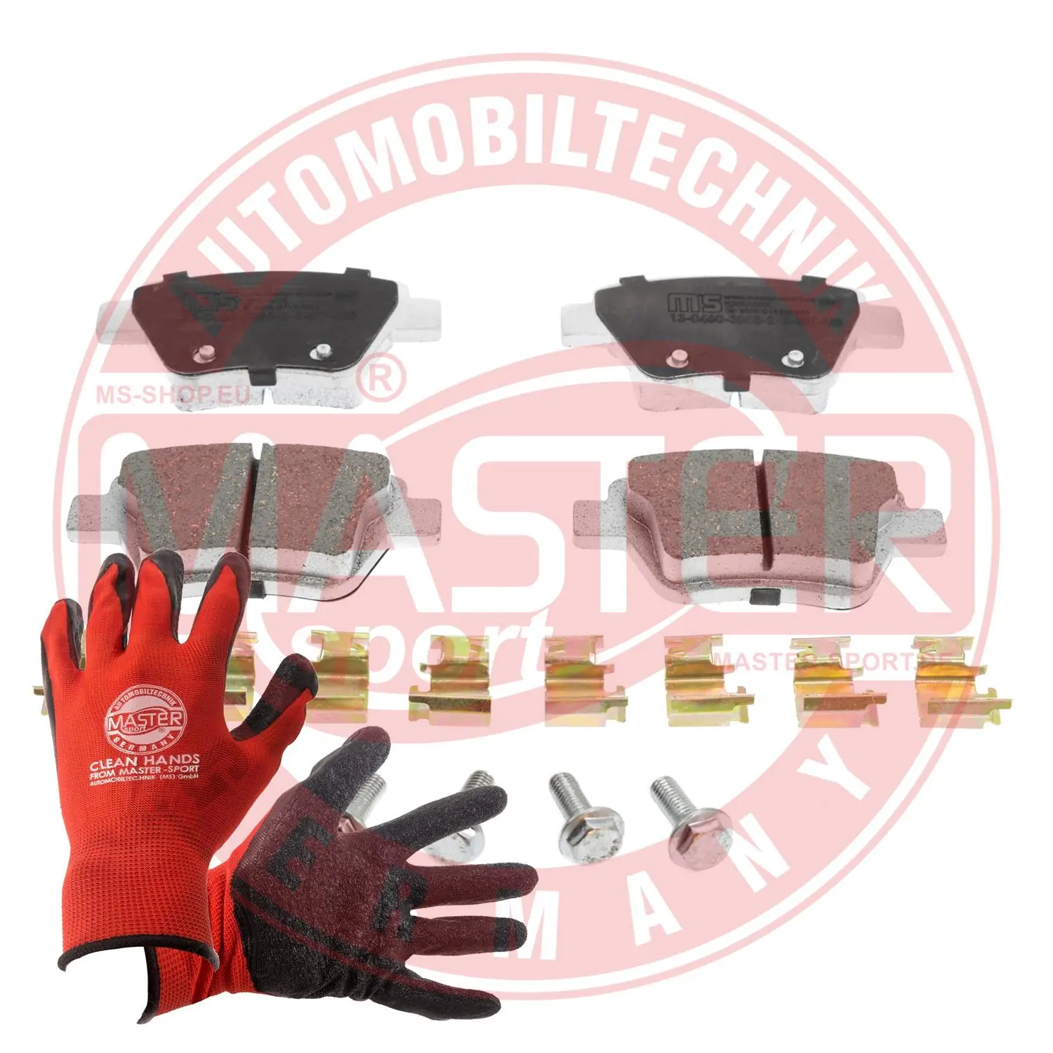 MASTER-SPORT GERMANY fékbetétkészlet, tárcsafék - 13046038582K-SET-MSP - TothCarparts