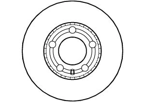 ABTEX féktárcsa - BD1227V - TothCarparts