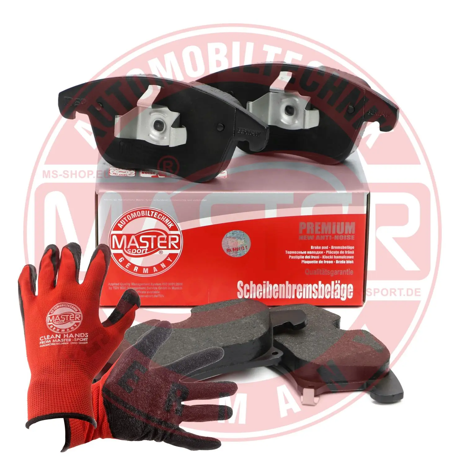 MASTER-SPORT GERMANY fékbetétkészlet, tárcsafék - 13046120922N-SET-MSP - TothCarparts