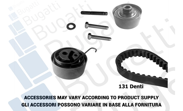 BUGATTI Fogasszíjkészlet - BKCD0621 - TothCarparts