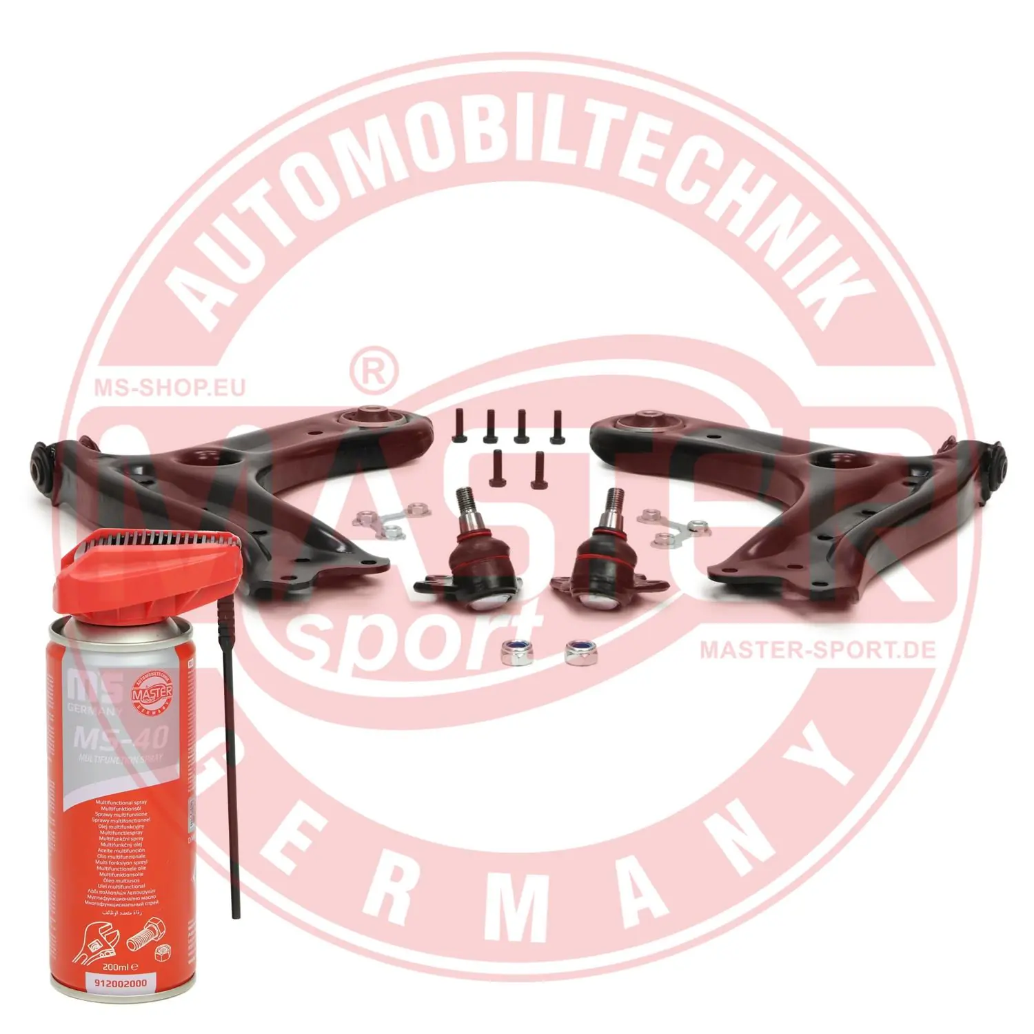 MASTER-SPORT GERMANY Vezetőkarkészlet, kerékfelfüggesztés - 37166-KIT-MSP - TothCarparts