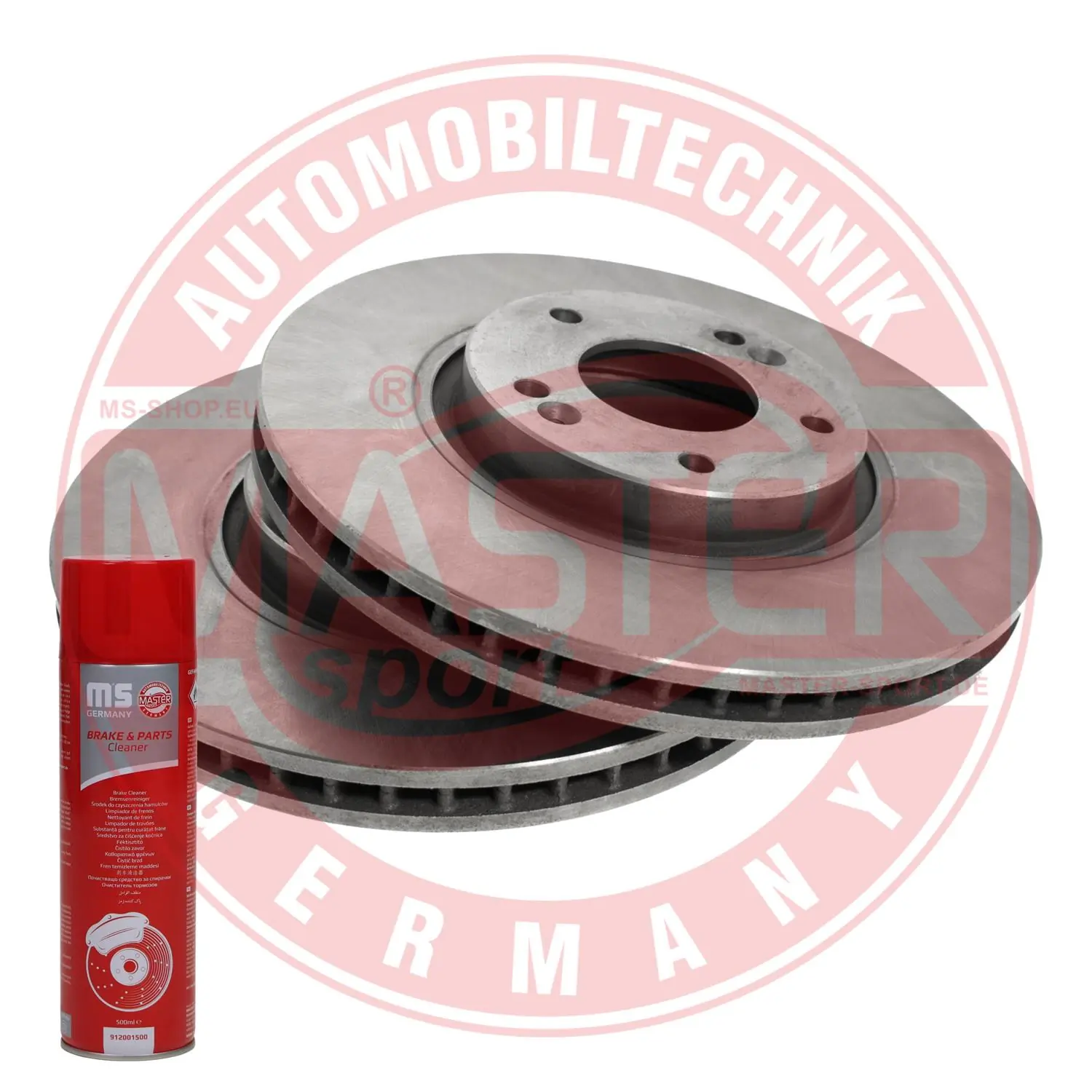 MASTER-SPORT GERMANY féktárcsa - 24012802341-SET-MSP - TothCarparts