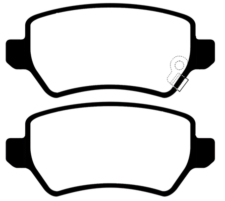 ABTEX fékbetétkészlet, tárcsafék - PLU3978 - TothCarparts
