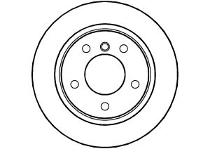 ABTEX féktárcsa - BD608V - TothCarparts