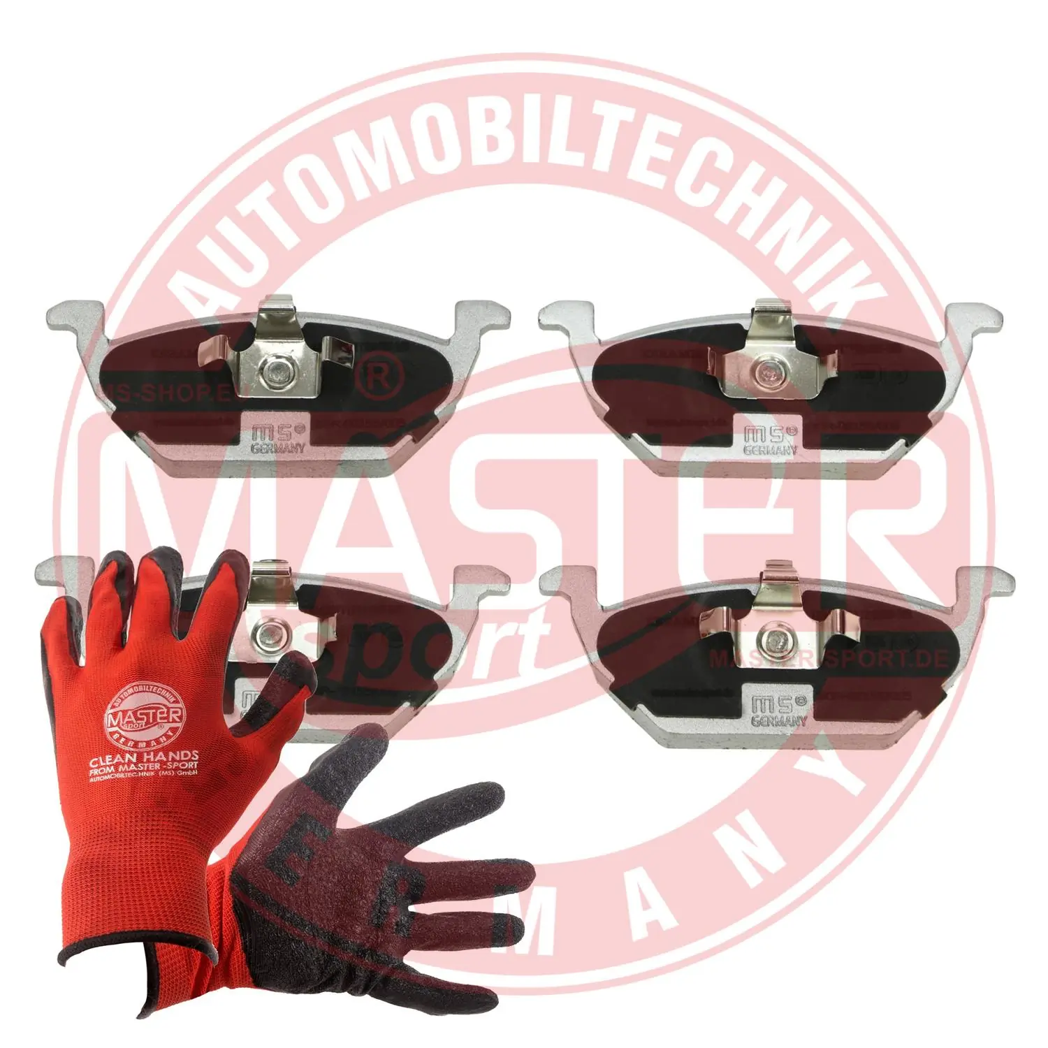 MASTER-SPORT GERMANY fékbetétkészlet, tárcsafék - 13046071112K-SET-MSP - TothCarparts