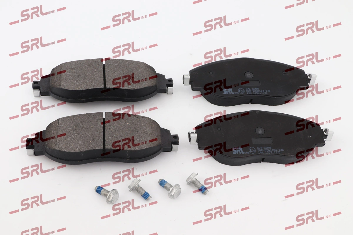 SRLine fékbetétkészlet, tárcsafék - S70-0859 - TothCarparts