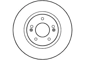 ABTEX féktárcsa - BD1276V - TothCarparts