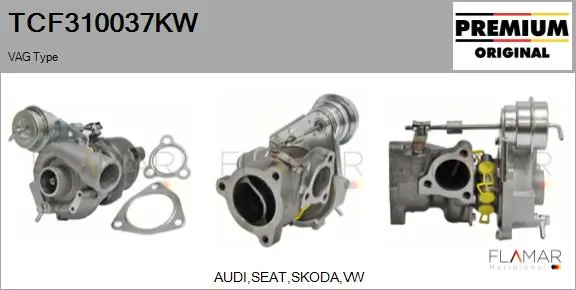 FLAMAR töltő, feltöltés - TCF310037KW - TothCarparts