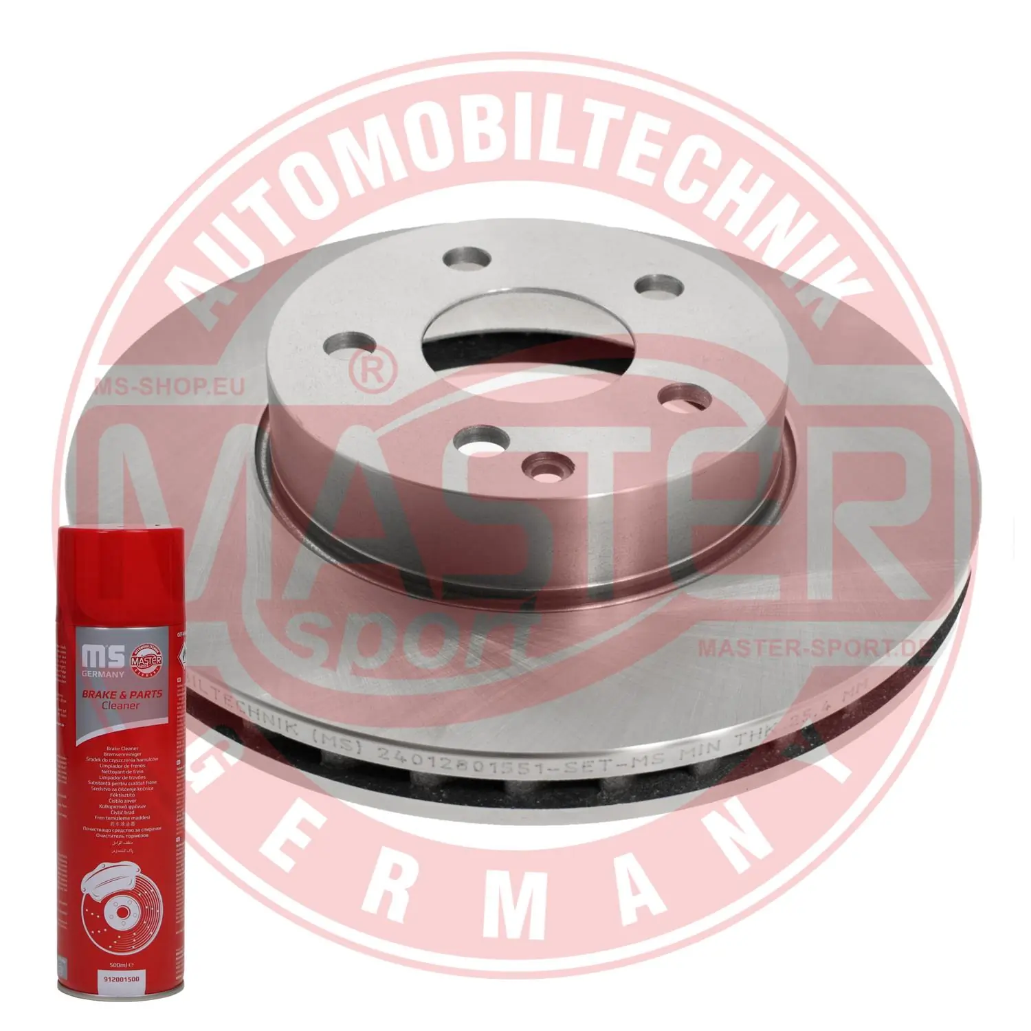 MASTER-SPORT GERMANY féktárcsa - 24012801551-PCS-MSP - TothCarparts