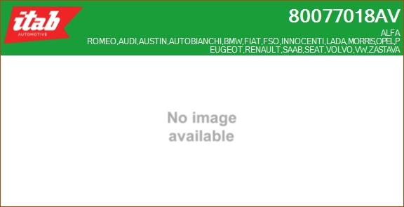ITAB AUTOMOTIVE gyújtótekercs - 80077018AV - TothCarparts