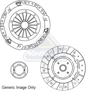 National kuplungkészlet - CK10536 - TothCarparts