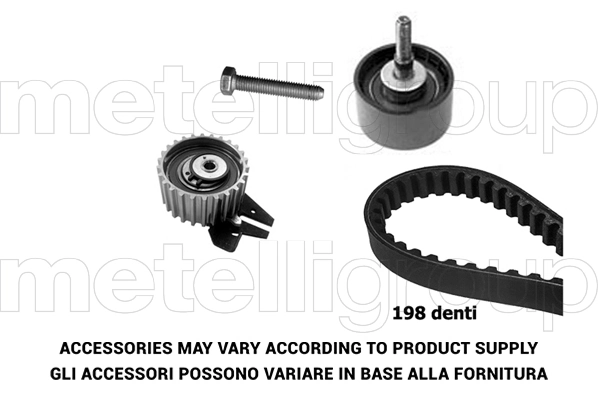 GRAF Fogasszíjkészlet - TP056 - TothCarparts