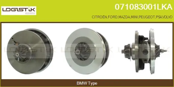 LGK Törzscsoport, turbótöltő - 071083001LKA - TothCarparts