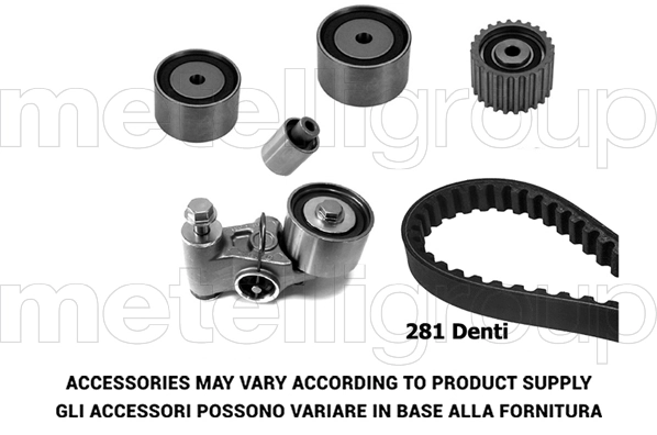 GRAF Fogasszíjkészlet - TP280 - TothCarparts