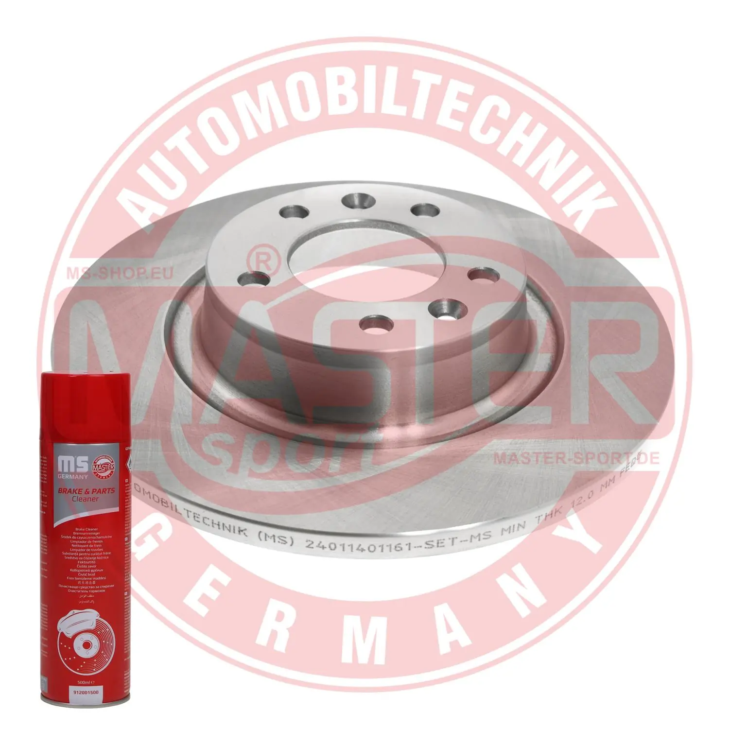 MASTER-SPORT GERMANY féktárcsa - 24011401161-PCS-MSP - TothCarparts