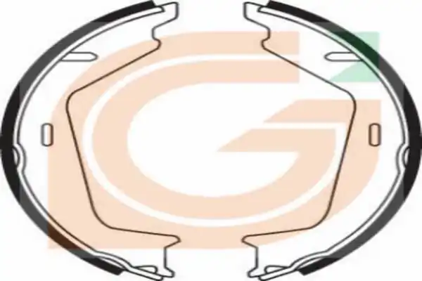 GAMA-SA fékpofakészlet - GB10627 - TothCarparts