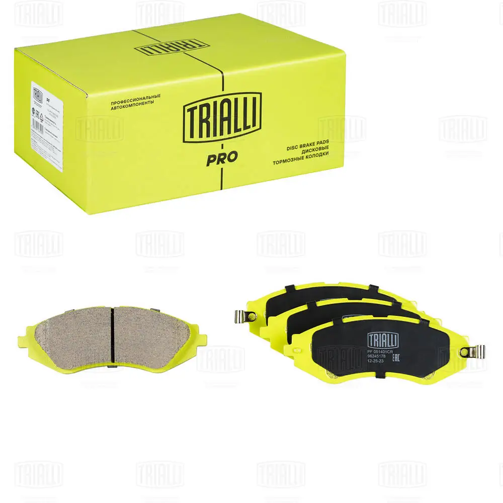 TRIALLI fékbetétkészlet, tárcsafék - PF 051401CR - TothCarparts