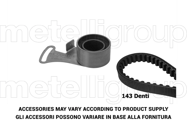 KWP Fogasszíjkészlet - TW156 - TothCarparts