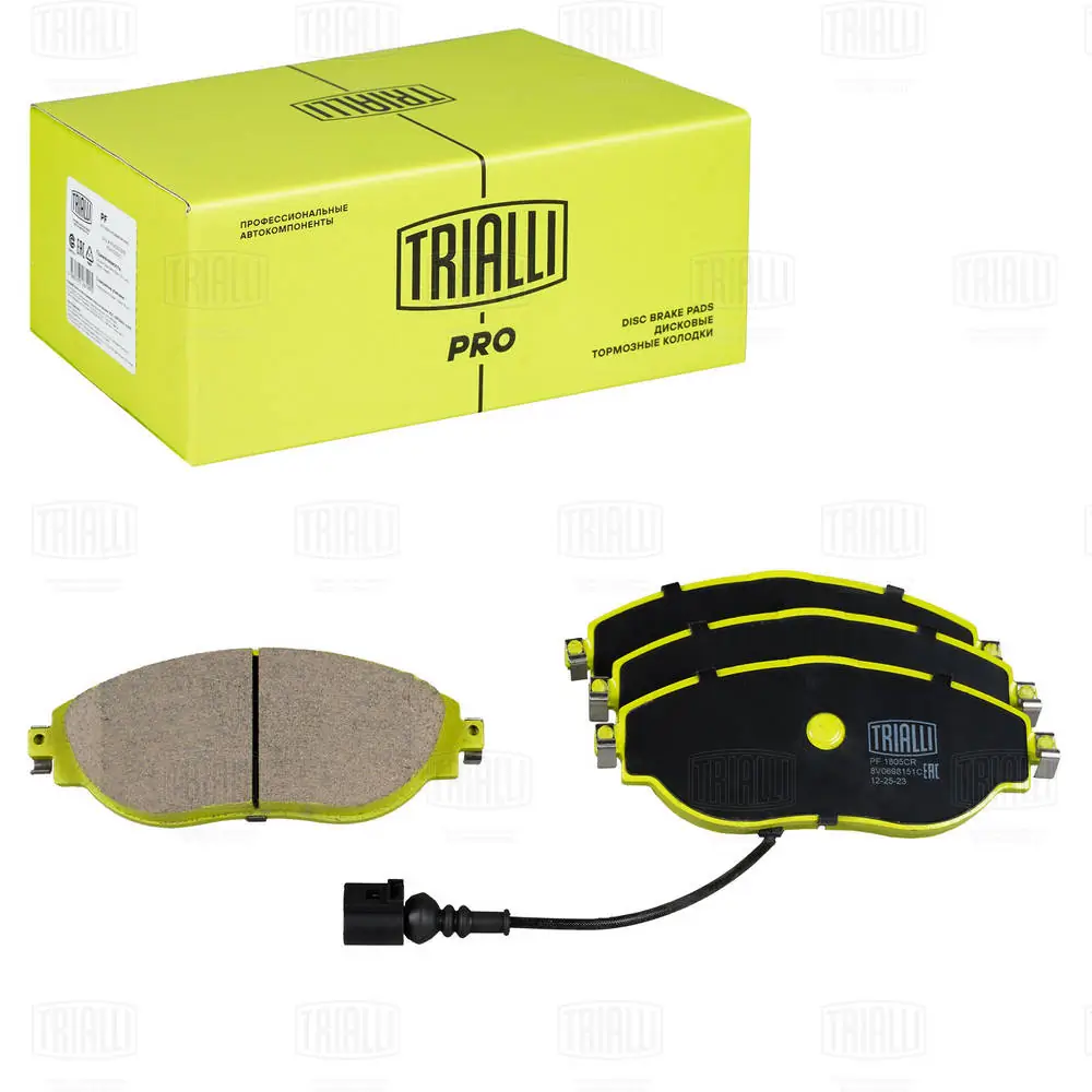 TRIALLI fékbetétkészlet, tárcsafék - PF 1805CR - TothCarparts