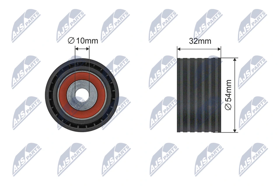 NTY Szíjtárcsa/vezetőgörgő, fogasszíj - RNK-RE-044 - TothCarparts