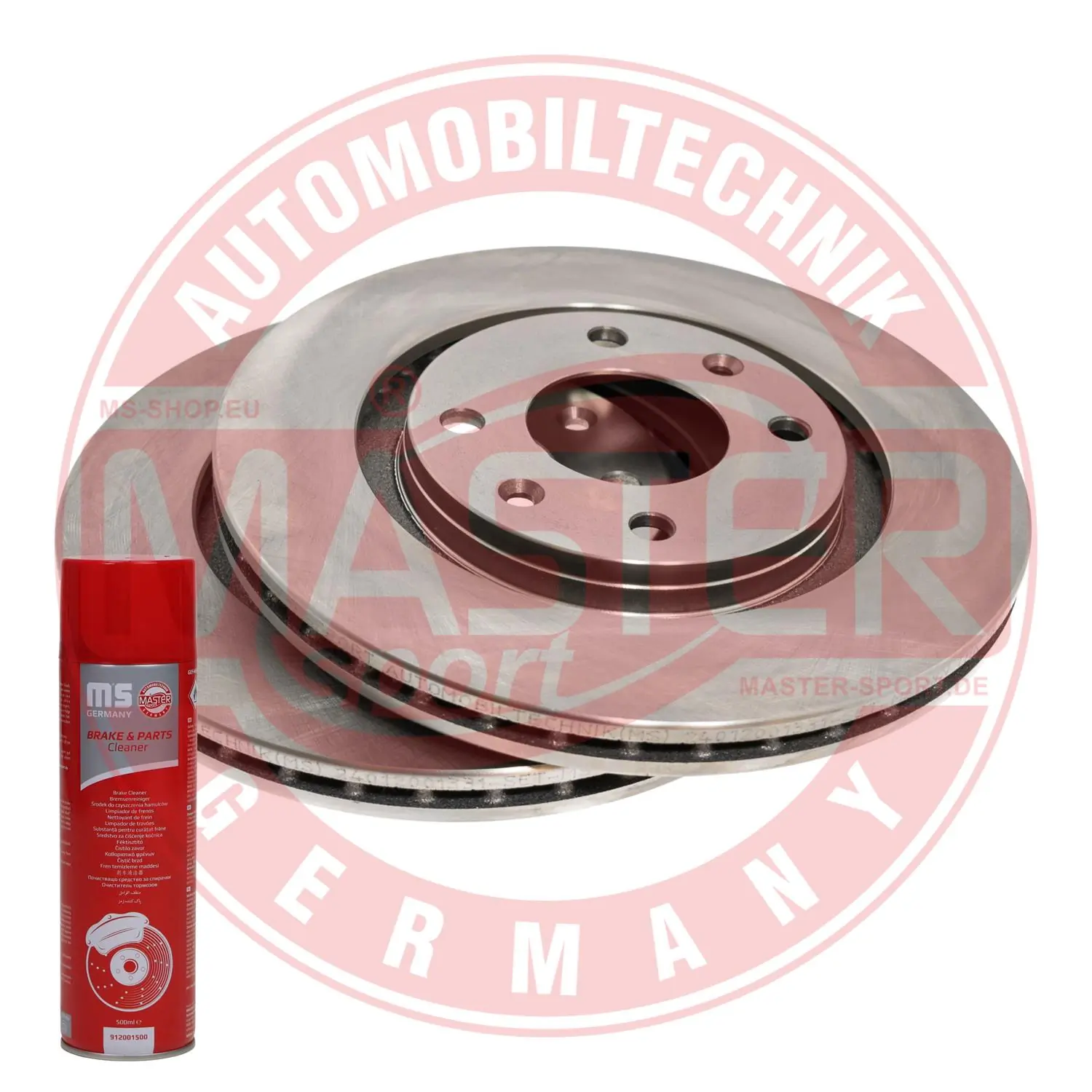 MASTER-SPORT GERMANY féktárcsa - 24012001331-SET-MSP - TothCarparts