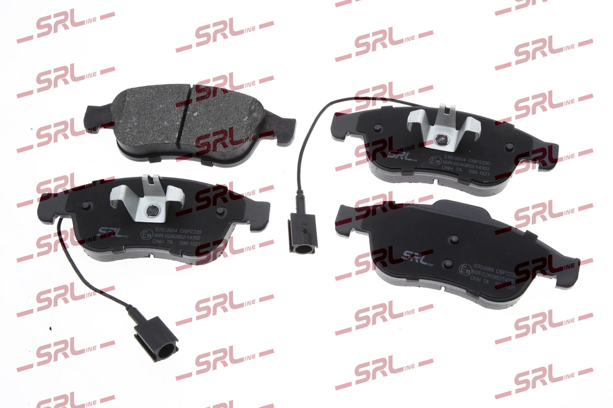 SRLine fékbetétkészlet, tárcsafék - S70-0664 - TothCarparts