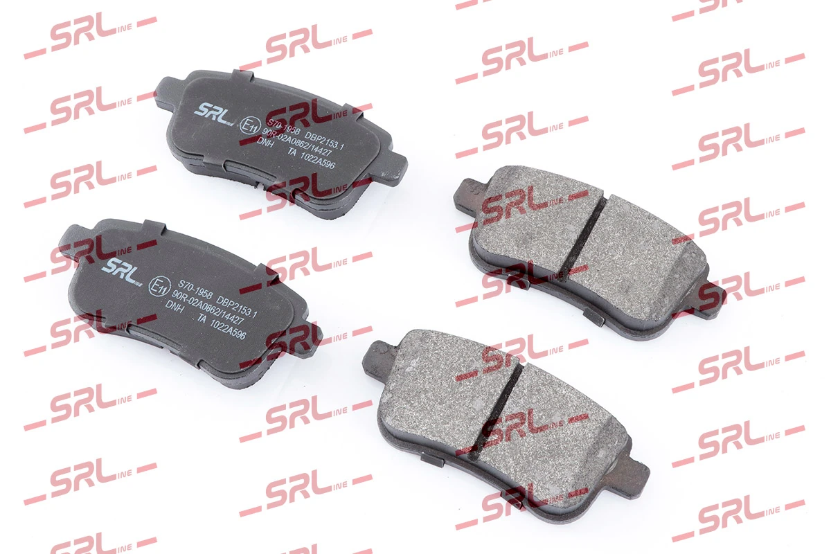 SRLine fékbetétkészlet, tárcsafék - S70-1958 - TothCarparts
