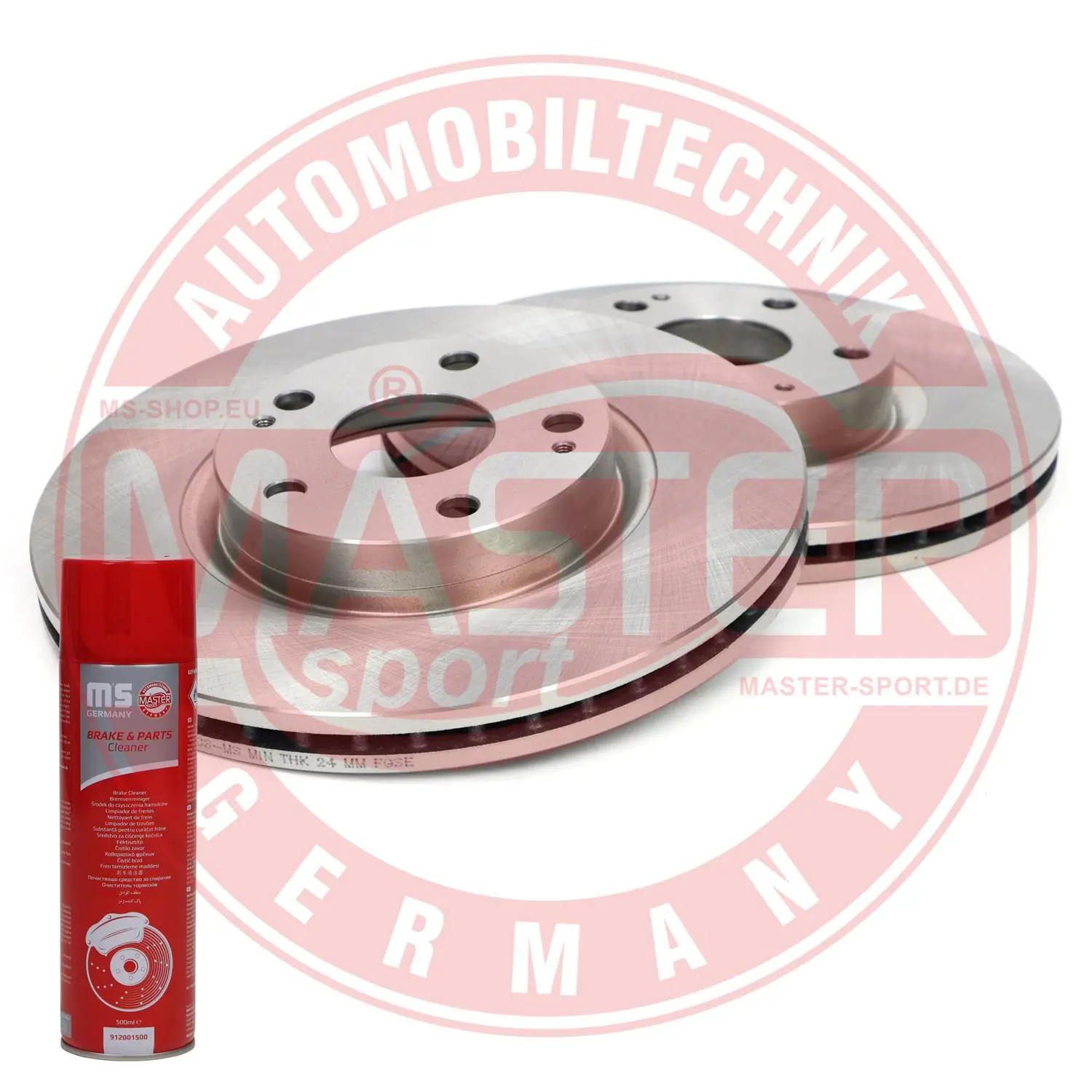 MASTER-SPORT GERMANY féktárcsa - 24012601381-SET-MSP - TothCarparts