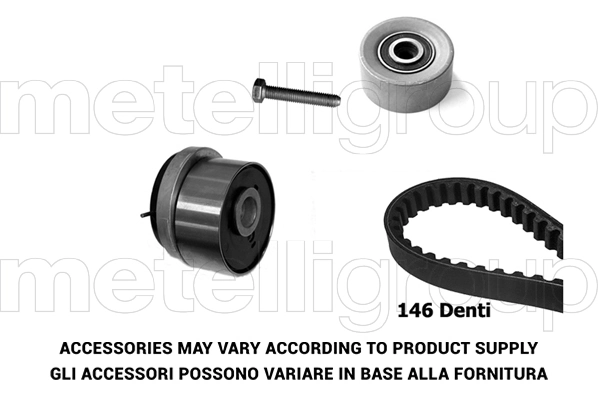 GRAF Fogasszíjkészlet - TP081 - TothCarparts