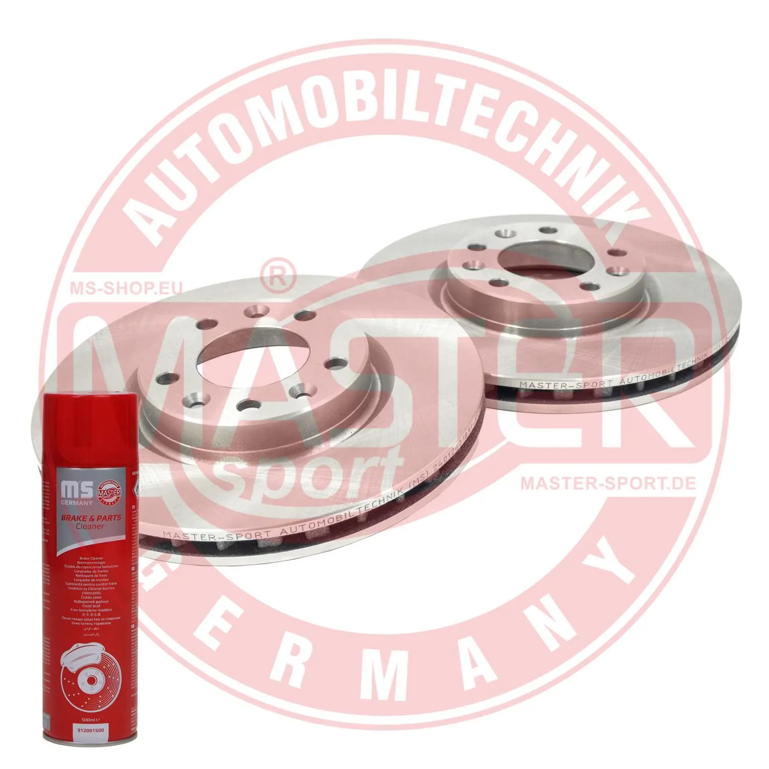 MASTER-SPORT GERMANY féktárcsa - 24012601831-SET-MSP - TothCarparts