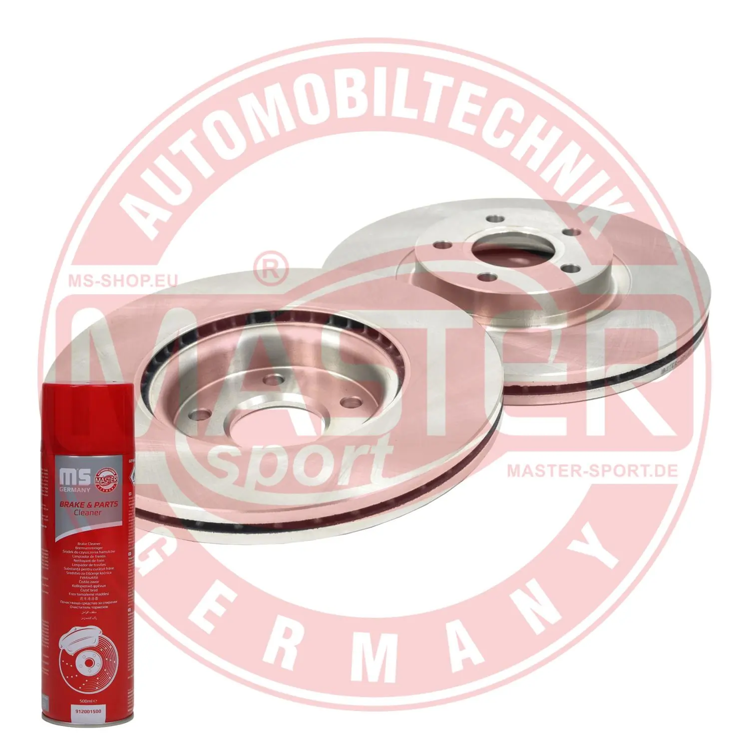 MASTER-SPORT GERMANY féktárcsa - 24012501621-SET-MSP - TothCarparts