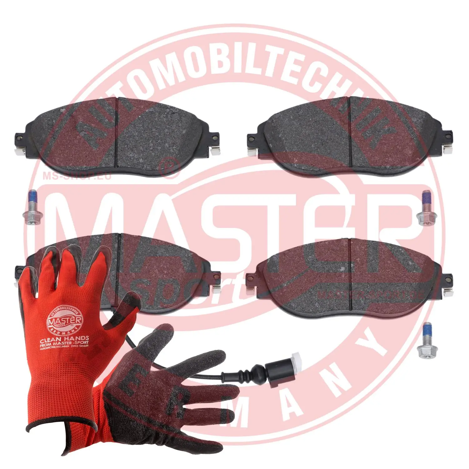 MASTER-SPORT GERMANY fékbetétkészlet, tárcsafék - 13046026172N-SET-MSP - TothCarparts