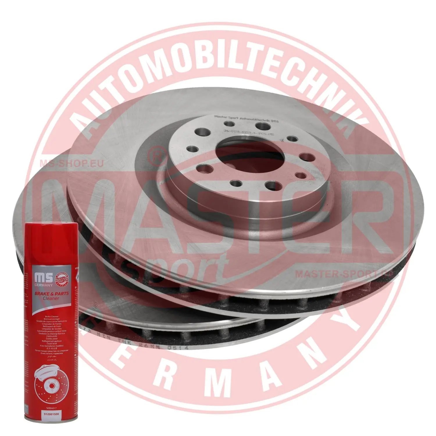 MASTER-SPORT GERMANY féktárcsa - 24012802531-SET-MSP - TothCarparts